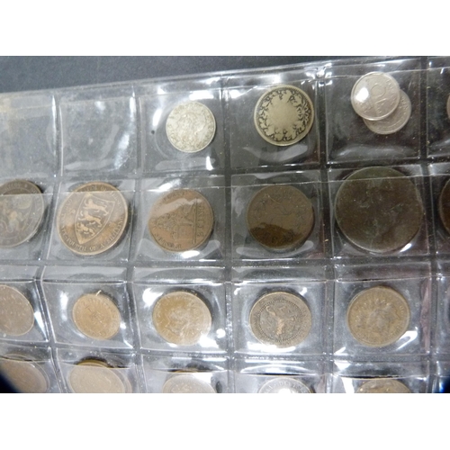 197 - Collection of 19th century British coinage, various denominations, to include Georgian and Victorian... 