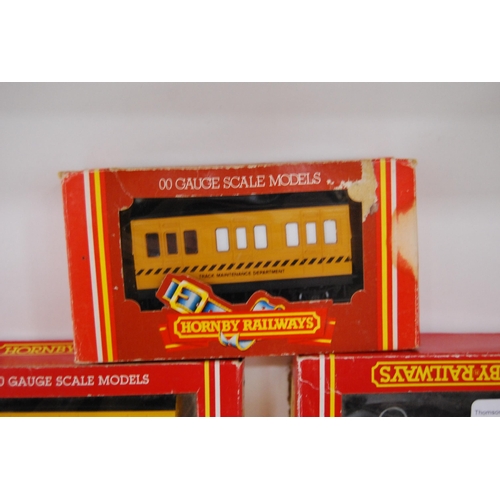 201 - Hornby: boxed LNER J.38 locomotive R252 and seven boxed wagons to include Track Cleaning Coach R296,... 