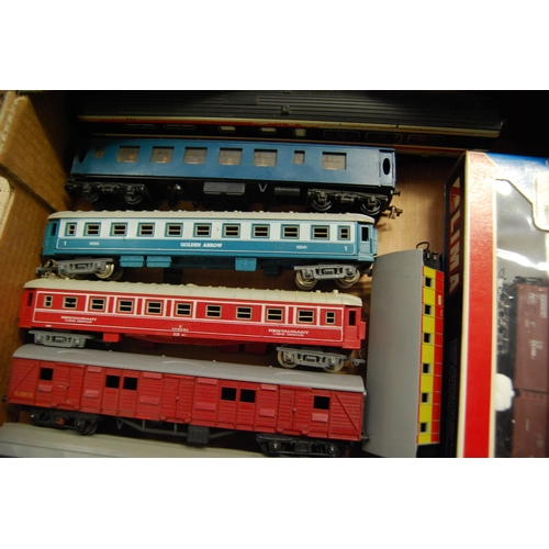 204 - Collection of OO gauge rolling stock, mostly by Jouef to include three Royal Mail TPO coaches W80300... 