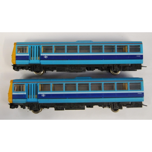 212 - Hornby: seven class 142 Pacer cars to include two Regional Railways examples, two BR Railbuses R867 ... 