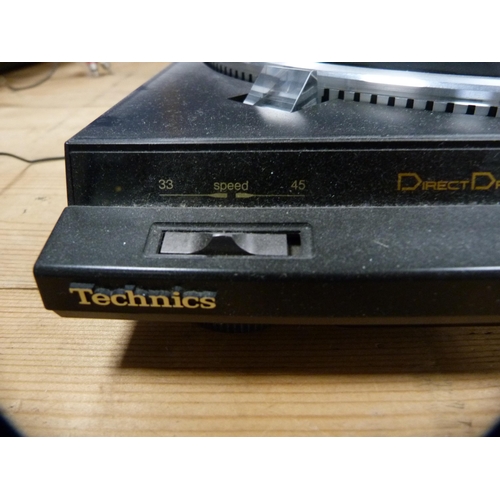 297A - Technics SL-DD33 direct drive turntable.