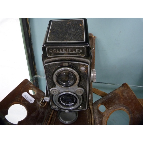 362 - Rolleiflex Compur-Rapid camera by Franke & Heidecke.