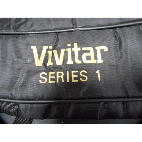 369 - Vivitar Series 1 M2-5000 lens, with outer bag.