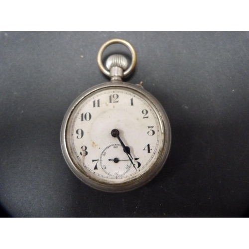 380 - Three antique gunmetal pocket watches to include one example by Cortébert and another Patent 'Bishop... 