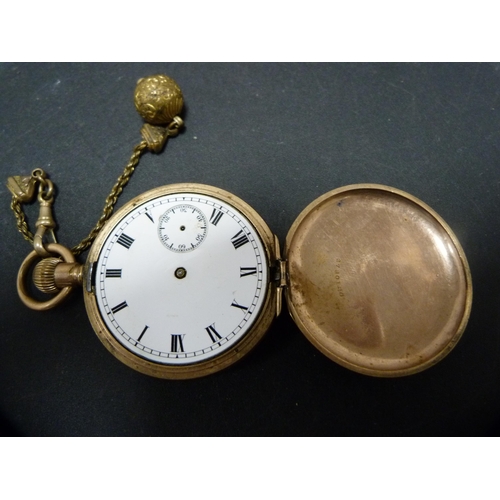 384 - Military issue Doxa pocket watch, stamped to the reverse G.S.T.P, J.1627, broad arrow, white metal w... 