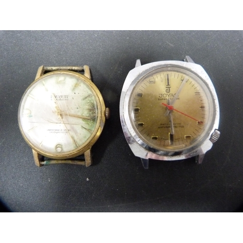 393 - Four manual wind gent's watches, c. 1960s/70s, to include Joyas Super De-Luxe, Sekonda 17 jewels, Sa... 