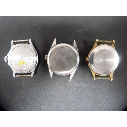 394 - Five manual wind gent's watches, c. 1960s/70s, to include Ingersoll 5 jewels, Prestige, Vostok 17 je... 