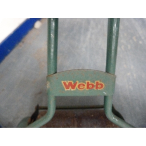 422 - Vintage Webb Whippet lawnmower, c. 1960s.