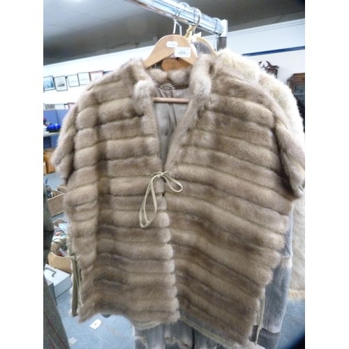 454 - Four assorted ladies' fur jackets and coats.