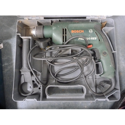 464 - Bosch PESB600 drill, Black & Decker drill KX2000K with accessories, Wickes sander and a Black &a... 