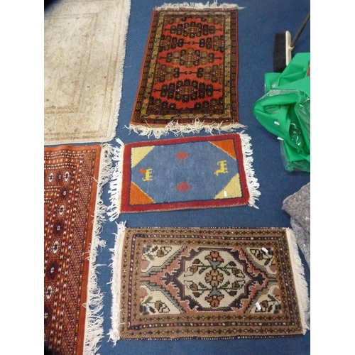 479 - Two Persian prayer mats and a nomadic-style prayer mat.  (3)