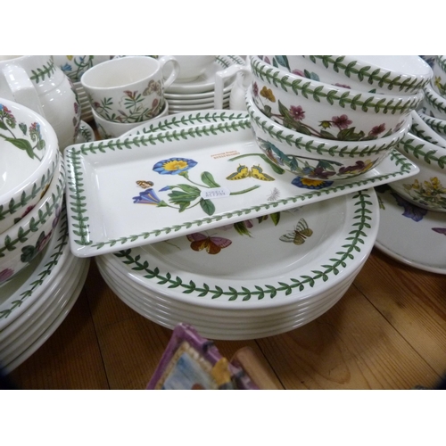 66 - Extensive collection of Portmeirion 'Botanic Garden' ceramics to include biscuit barrels, storage ja... 