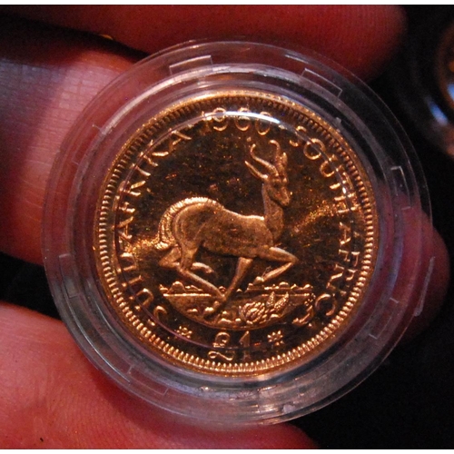 80 - The South African Mint Historic Gold Collection by the Royal Mint at Pretoria comprising a George V ... 