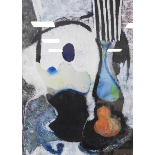 291 - 20th Century British School (Contemporary)Madonna and child, abstractUnsigned, mixed media, 80cm x 5... 