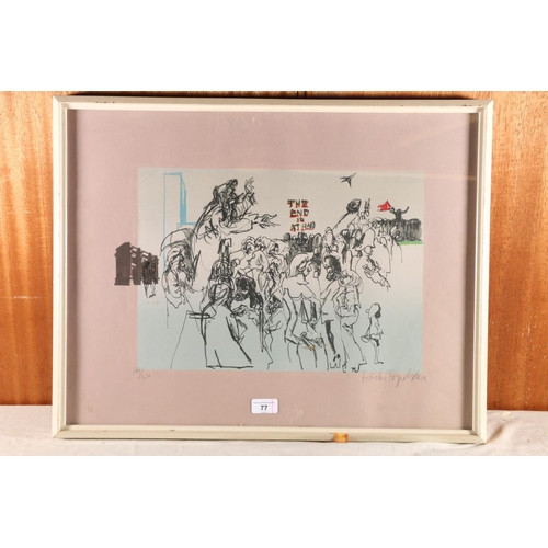 77 - FELIKS TOPOLSKI, London Suite, lithograph, pencil signed lower right, limited edition 109/150, 29cm ... 