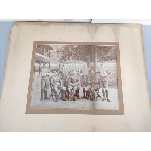 200 - Border Regiment. Three regimental photographs dated 1915 of the 4th Battalion, 6th Co whist statione... 