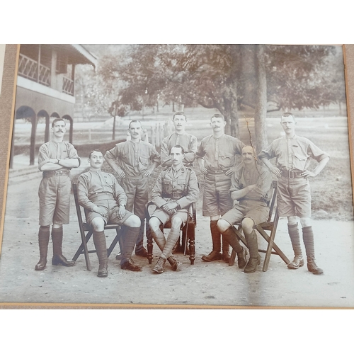 200 - Border Regiment. Three regimental photographs dated 1915 of the 4th Battalion, 6th Co whist statione... 