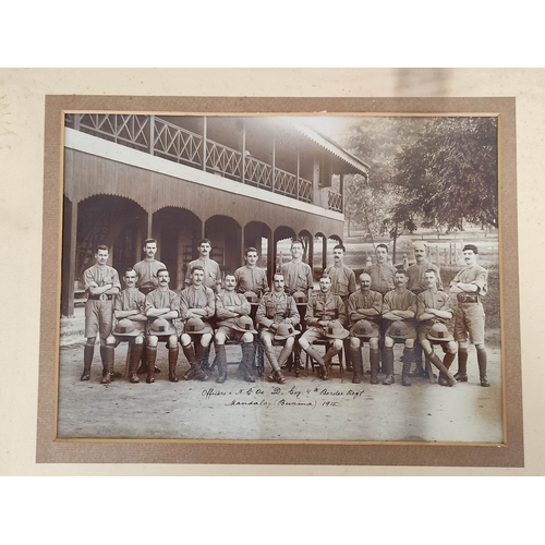 200 - Border Regiment. Three regimental photographs dated 1915 of the 4th Battalion, 6th Co whist statione... 