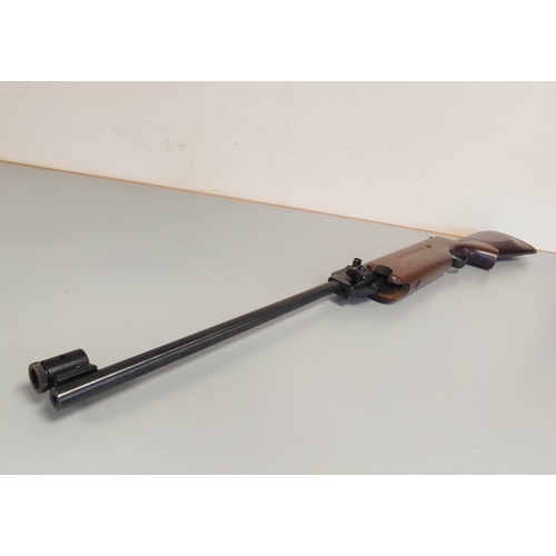 229 - WEIHRAUCH HW35K Kal 5.5 .22 break barrel air rifle serial no 1431511 with ring sight. 