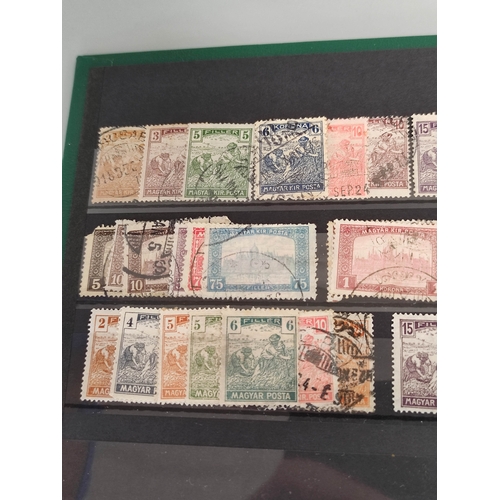 242 - Commonwealth and World. Three albums of postage stamps to include 1860s Ceylon issues, Spanish Phili... 