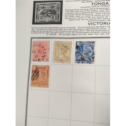 243 - Europe & World. Four well filled collector's stamp albums with issues from Spain, Ireland, Cypru... 