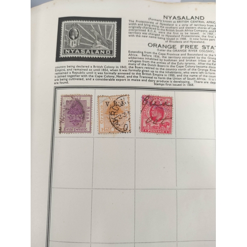 243 - Europe & World. Four well filled collector's stamp albums with issues from Spain, Ireland, Cypru... 