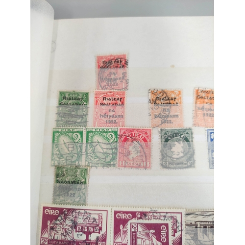 243 - Europe & World. Four well filled collector's stamp albums with issues from Spain, Ireland, Cypru... 