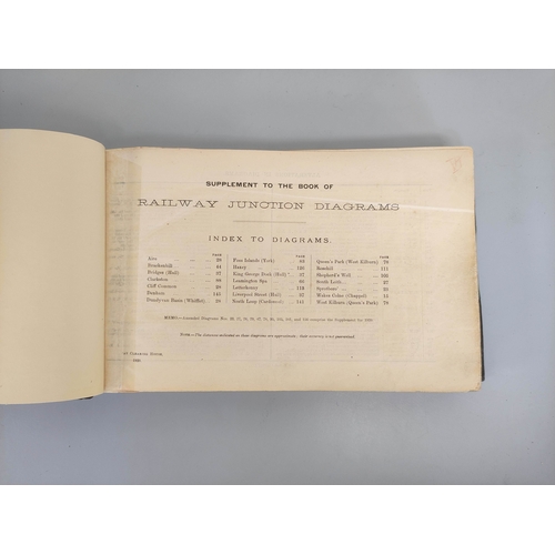 265 - Railway Clearing House book of official railway junction diagrams, published by the railway clearing... 