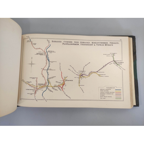 265 - Railway Clearing House book of official railway junction diagrams, published by the railway clearing... 