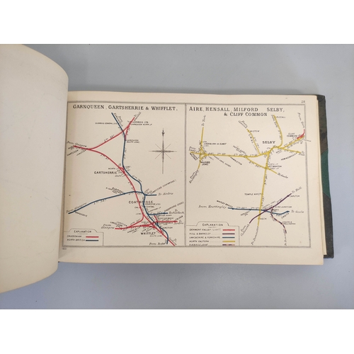 265 - Railway Clearing House book of official railway junction diagrams, published by the railway clearing... 