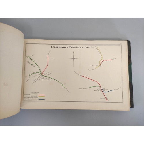 265 - Railway Clearing House book of official railway junction diagrams, published by the railway clearing... 