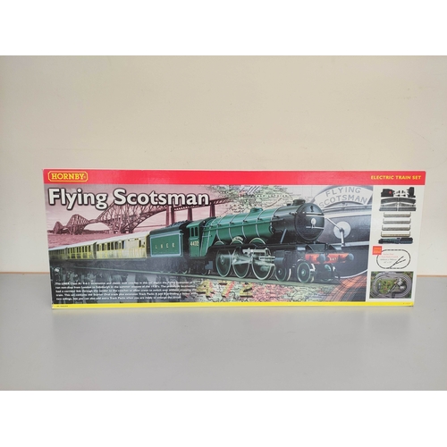 103 - Hornby. Boxed 00 Gauge Flying Scotsman Electric Train Set, comprising of locomotive and tender, four... 