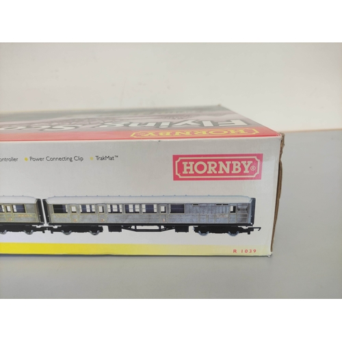 103 - Hornby. Boxed 00 Gauge Flying Scotsman Electric Train Set, comprising of locomotive and tender, four... 