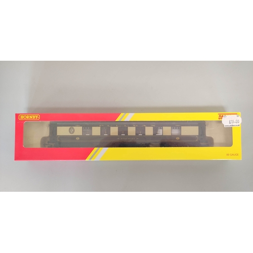 105 - Hornby Railways. Boxed rolling stock to include four R4313 Pullman brake cars 'Car No.65' and a R431... 