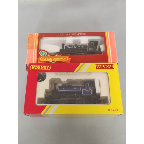 107 - Hornby Railways. Eight boxed 00 gauge rolling stock and locomotives to include R2672 Class 0F Pug 0-... 