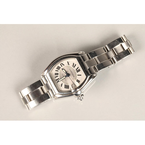 170 - Cartier Roadster automatic gents stainless steel wrist watch, reference No 2510, serial No 361382CD,... 