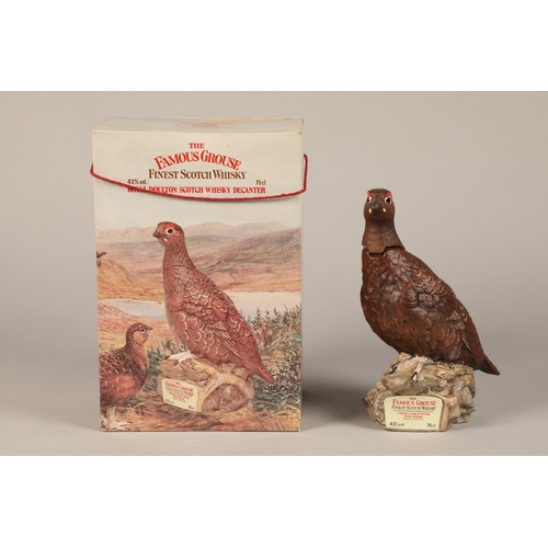 349 - Famous Grouse Royal Doulton Decanter, bottled by Mathew Gloag & Sons, 70cl, 43 % vol in boxPleas... 