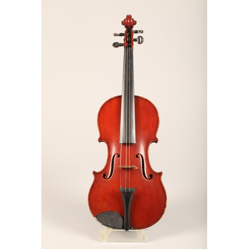 379 - Italian Violin by Eugenio Praga, 1899, Labelled 'Eugenio Praga Premiato con medaglia D'Oro fece in G... 