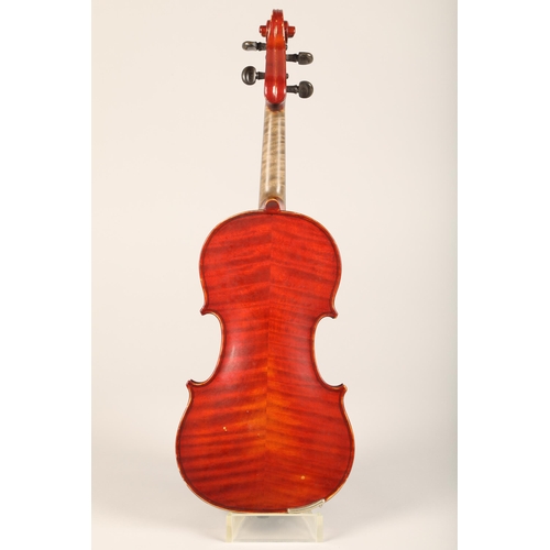 379 - Italian Violin by Eugenio Praga, 1899, Labelled 'Eugenio Praga Premiato con medaglia D'Oro fece in G... 