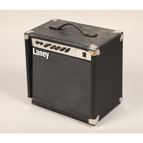 409 - Laney LC15 guitar amplifier with black tolex finish, serial number KGA1419, made in the UK