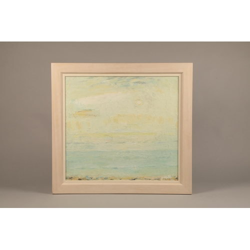 497 - John Houston (Scottish 1930 - 2008) ARR Framed oil on canvas, signed 'Summer Gullane Bay' 59cm x 64c... 