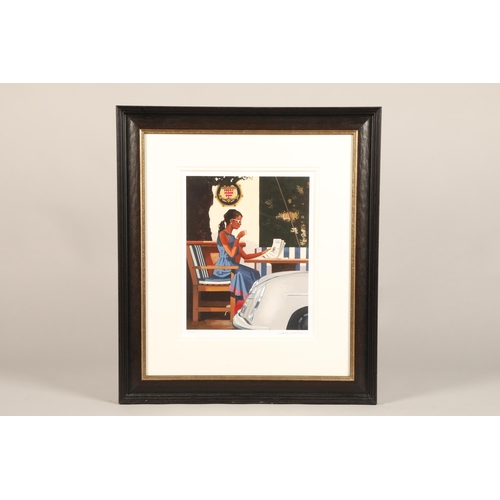 522 - Jack Vettriano OBE (Scottish born 1951) Framed limited edition print, signed lower right No 159/250 ... 