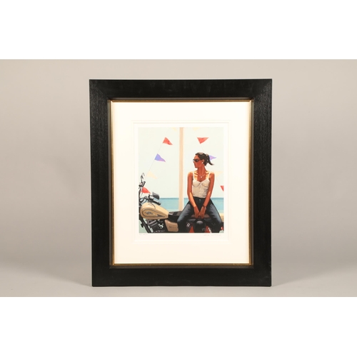 523 - Jack Vettriano OBE (Scottish born 1951) Framed artists proof print, signed lower right 'La Fille A L... 