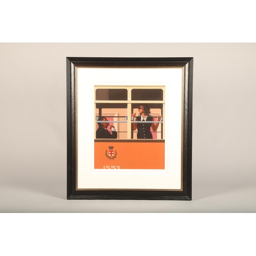 524 - Jack Vettriano OBE (Scottish born 1951) Framed artists proof print, signed lower right, with certifi... 