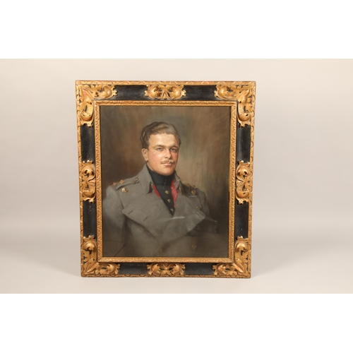 530 - Charlotte Blakeney Ward (British 1873 - 1962) Portrait of Colin Edward Hunter Blair, half-length, in... 