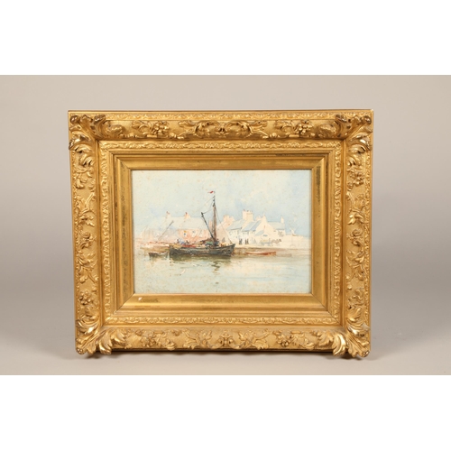 549 - James MacMaster RSW RBA (Scottish 1856-1913) Ornate gilt framed watercolour, signed and inscribed 'A... 