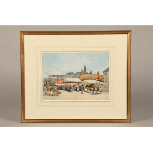 571 - James Garden Laing (Scottish 1852 - 1915) Gilt framed watercolour, signed and inscribed 'East Lynn' ... 