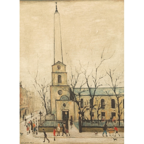 593 - Laurence Stephen Lowry (British born 1887-1976) ARR Framed limited edition print 106/850, signed in ... 