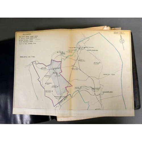 209 - NATIONAL COAL BOARD, DURHAM DIVISION.   Proposed Reconstruction of Wardley/Usworth Collieries, Stage... 