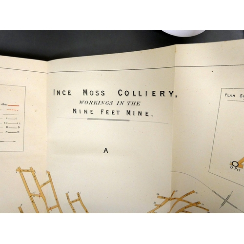 211 - INSPECTORS OF MINES.  Reports for the Years 1871 & 1873. Fldg. plan of Seaham Colliery & of ... 
